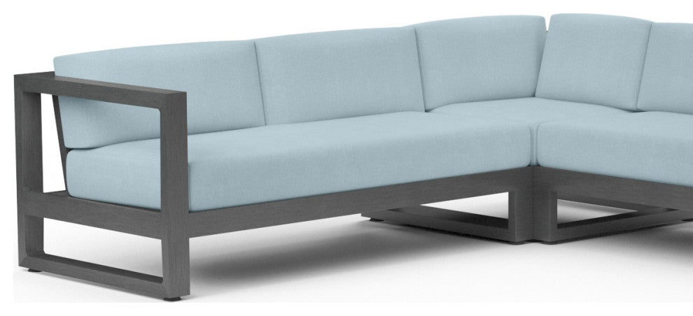 Redondo Sunbrella Upholstered Outdoor Sectional Sofa