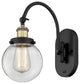 Innovations 918-1W-BAB-G202-6-LED Beacon 1 Light Sconce, Black Antique Brass