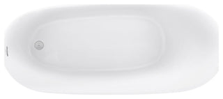 Swiss Madison Sublime 67" Single Slipper Freestanding Bathtub