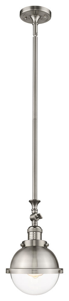 Innovations 206-SN-HFS-62-SN-LED 1 Light Mini Pendant, Brushed Satin Nickel