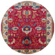 Ahgly Company Indoor Round Mid-Century Modern Area Rugs, 7' Round