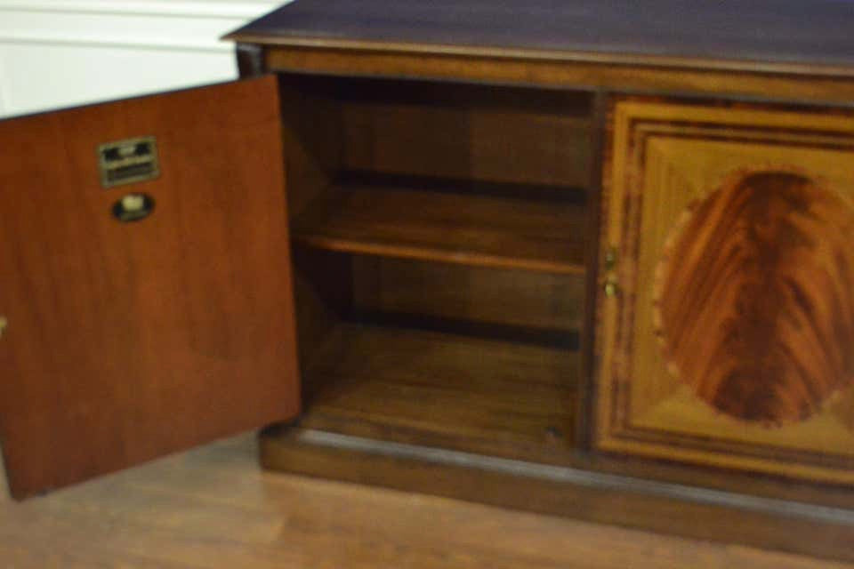 Mahogany Georgian Two Door Buffet by Leighton Hall