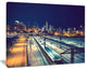"Welcome in Chicago Highway Traffic" Canvas Print20"x12"