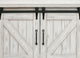 Avondale 80" TV Console Barn Door