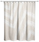 Neutral Zags 71x74 Shower Curtain