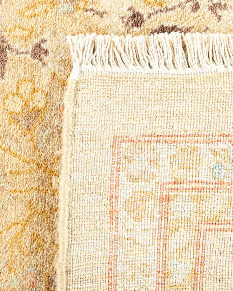 Mogul, One-of-a-Kind Hand-Knotted Area Rug Yellow, 8'0"x10'3"