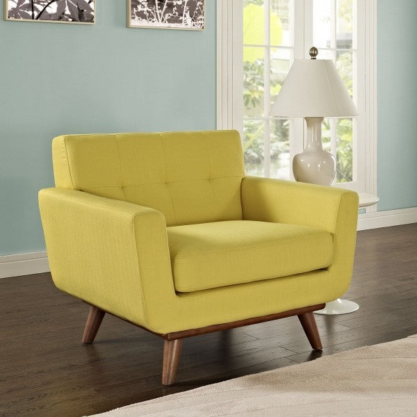 Modern Sunny Engage Upholstered Armchair