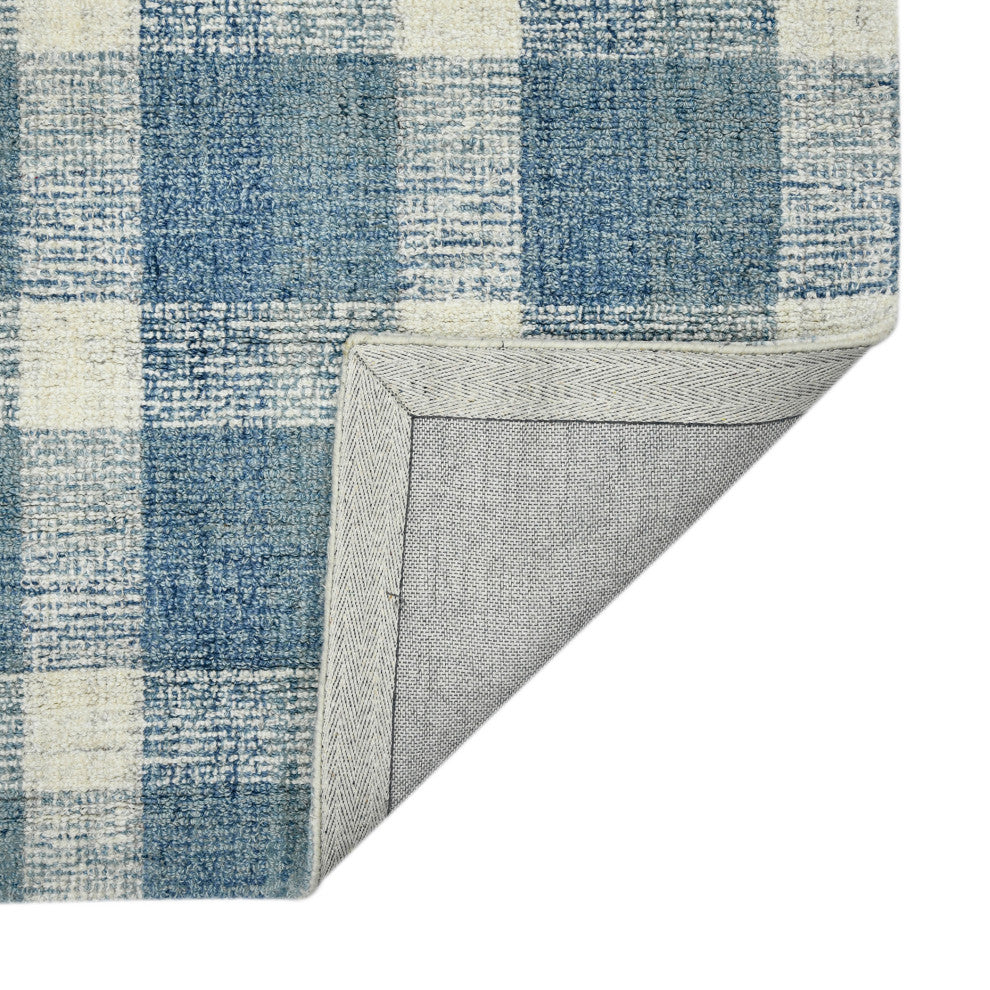 Tartan Cartwell Area Rug, Blue, 8' x 10', Plaid