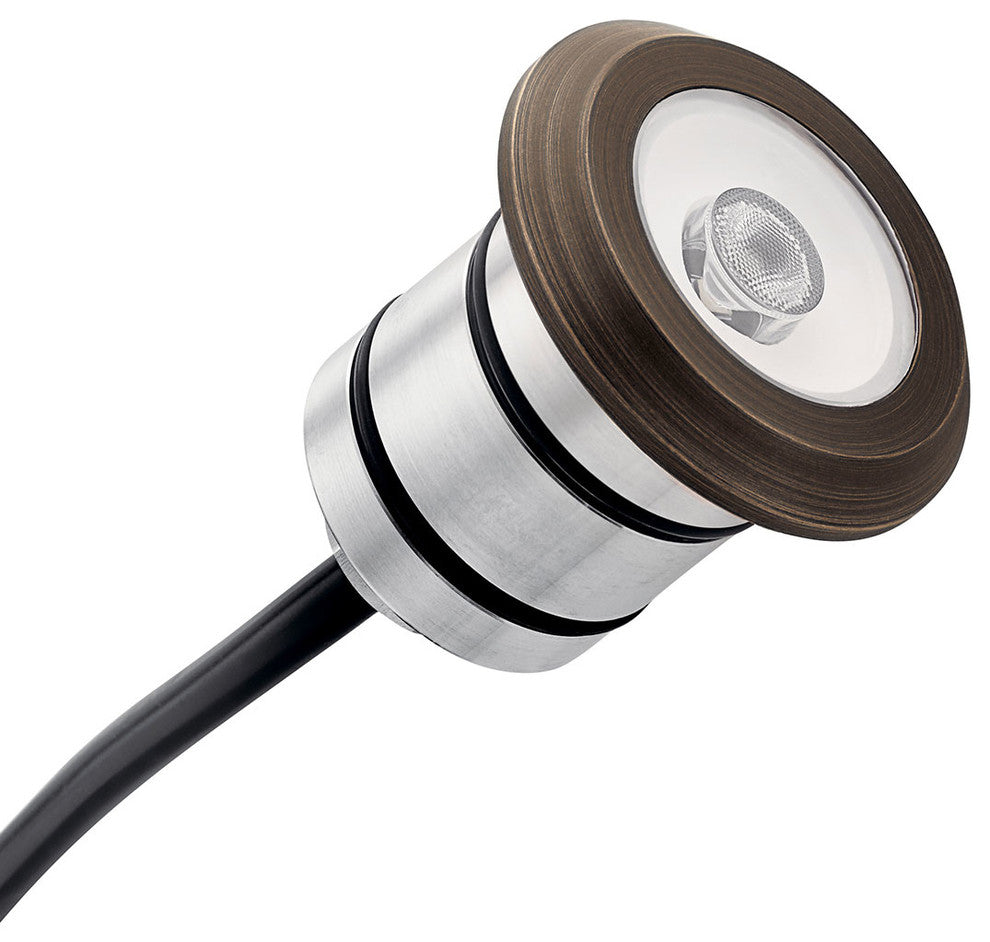 12V Mini All-Purpose Recessed Light, Centennial Brass, 200 Lumens/2700k