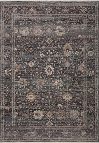 Loloi Lyra Ink / Multi 5'-3" x 7'-9" Area Rug