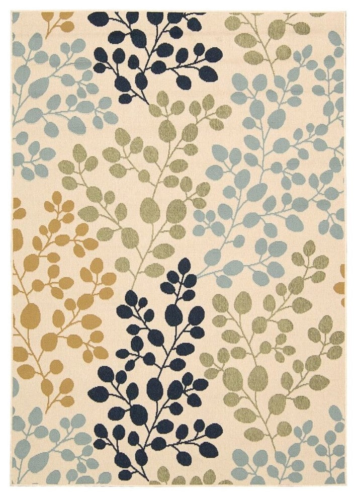 NOURISON CARIBBEAN IVORY AREA RUG