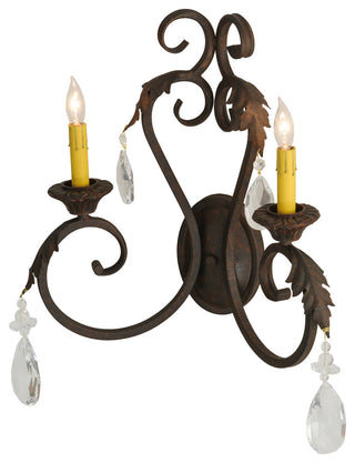 20 Wide Josephine 2 Light Wall Sconce
