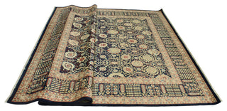 Pak-Persian Cromwell Navy /Beige Rug, 7'10x10'0