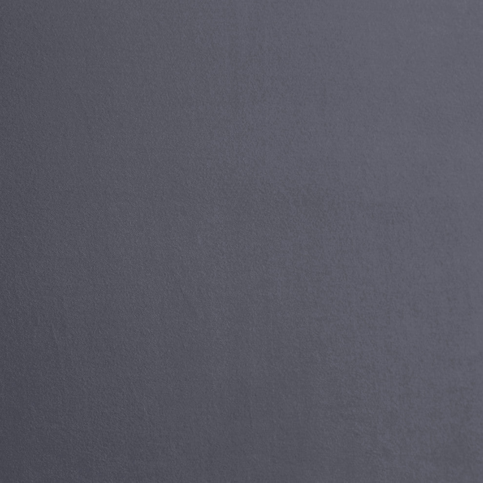 Harlie Velvet Upholstered Bed, Gray, Full