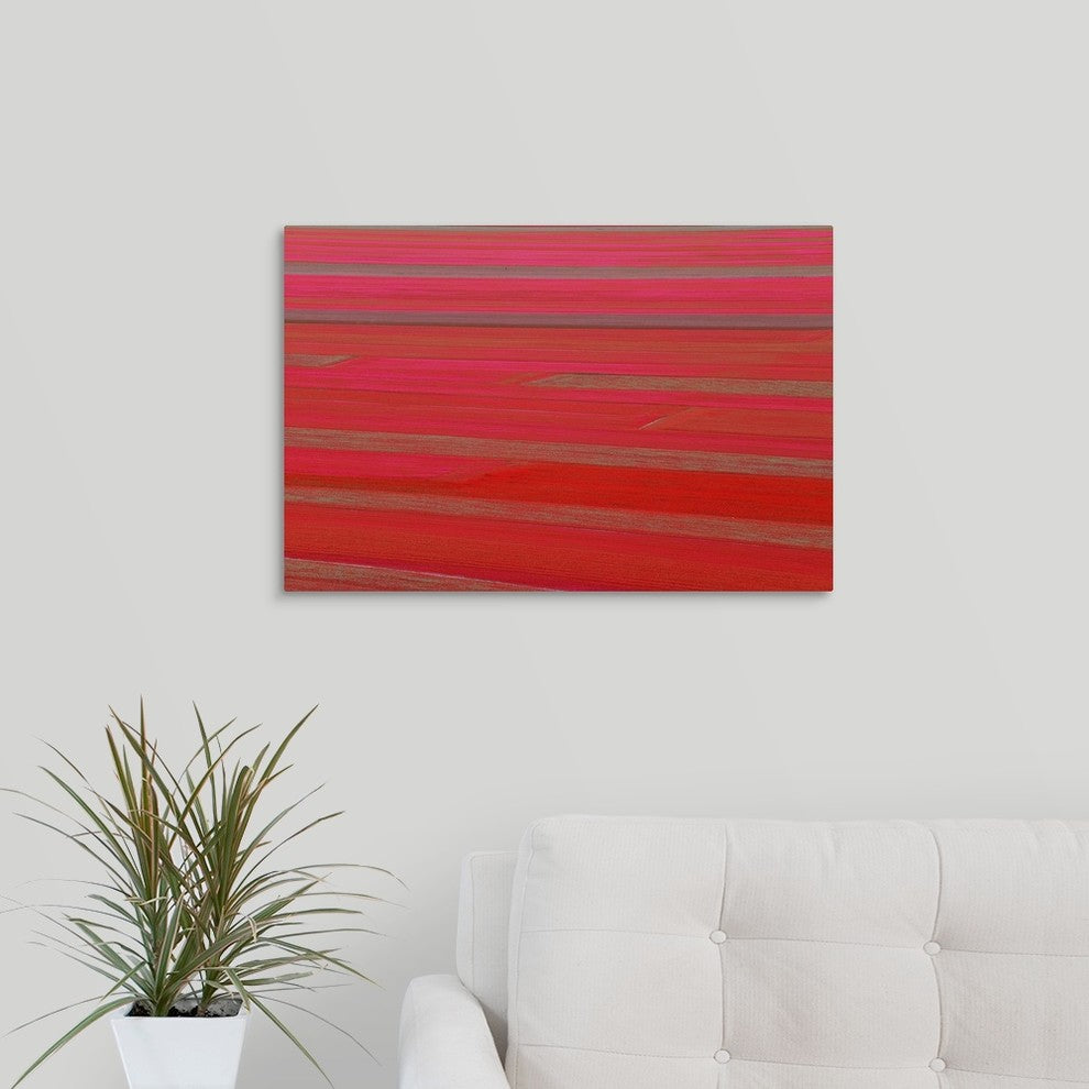 "Red Land" Wrapped Canvas Art Print, 24"x16"x1.5"