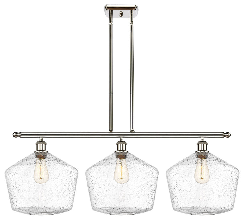 Innovations 516-3I-PN-G654-12-LED 3-Light Island Light, Polished Nickel