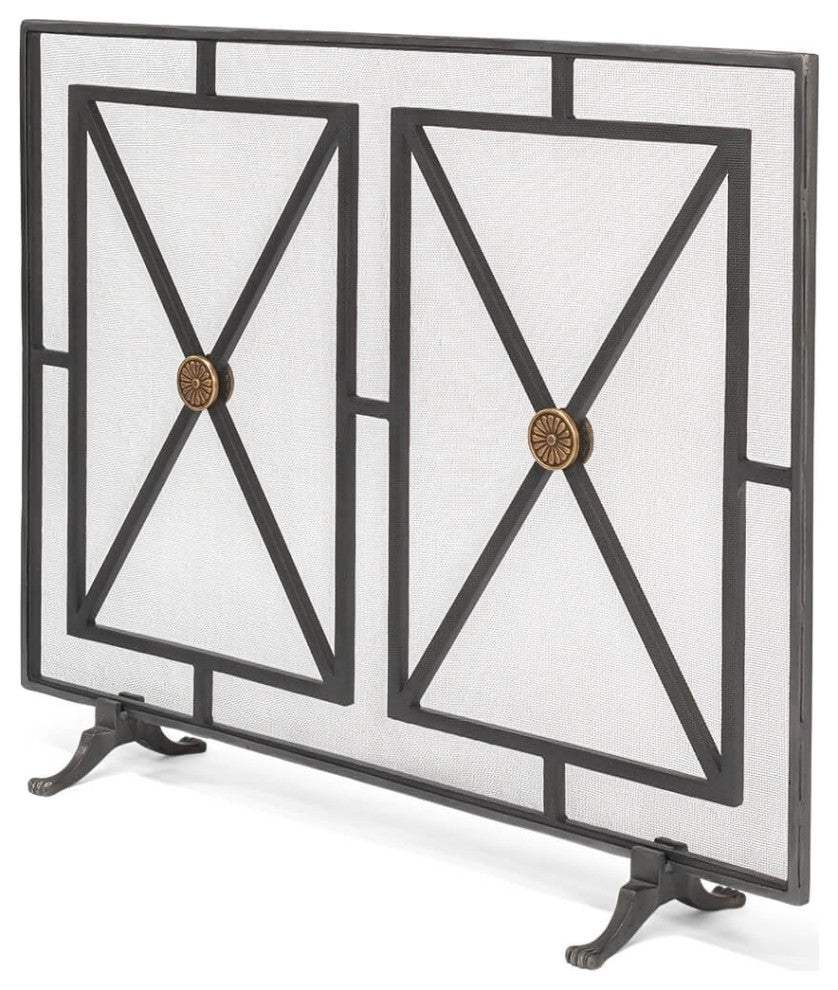 French Directoire Style Fireplace Screen