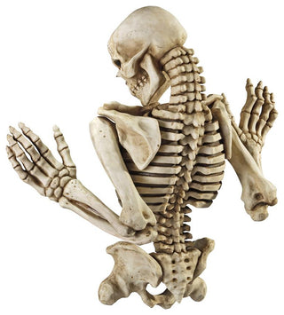 Design Toscano Ascending Evil Climbing Skeleton Frieze