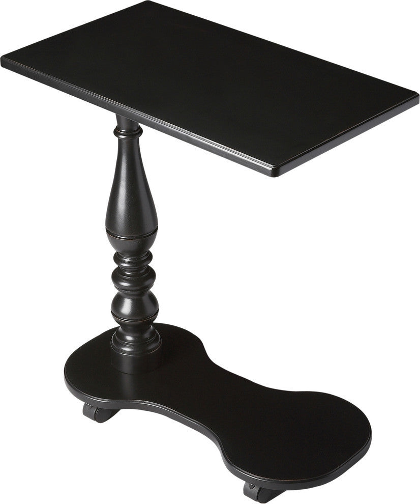 Mabry Mobile Tray Table, Black