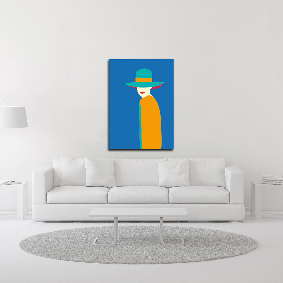 Lady No. 7 by Sean Salvadori, Print on Canvas, 25"x35"