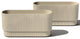 Veradek Demi Series Long 30" Planter, Sand, 30 Inch, 2 Pack
