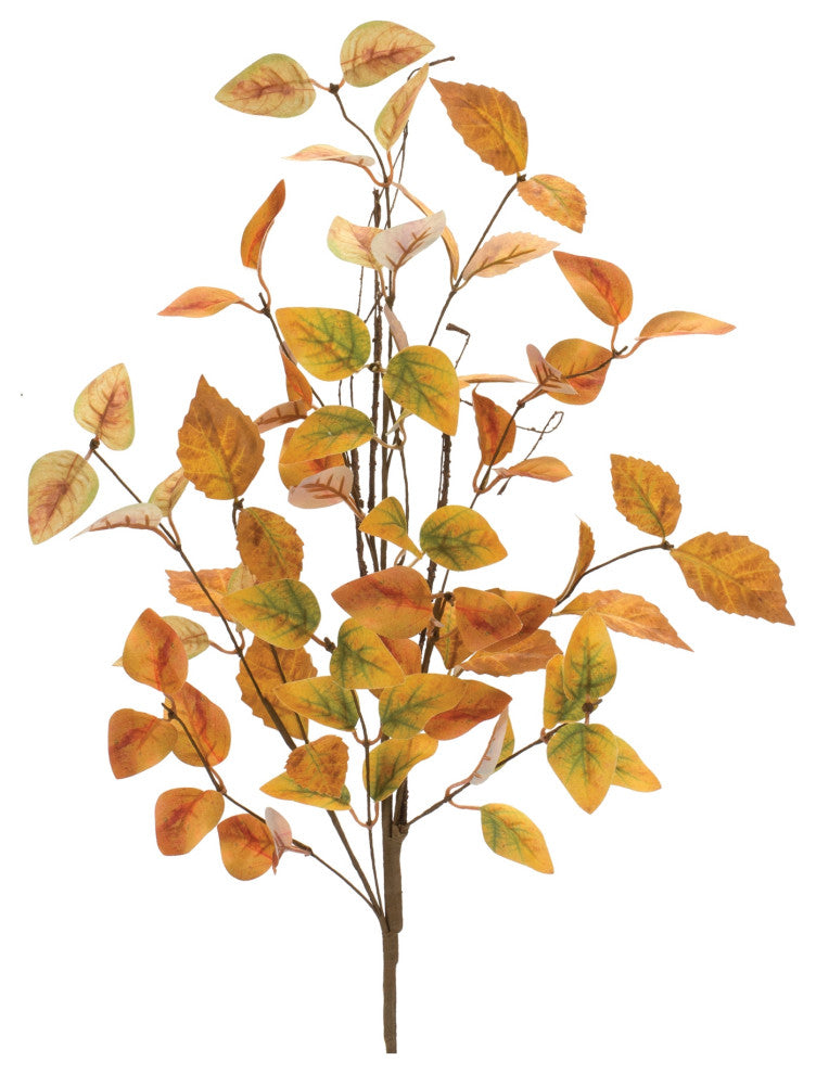 Fall Leaf Twig Spray, Set of 12