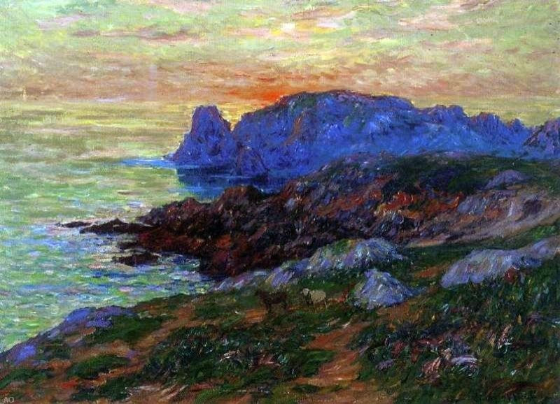 Henri Moret L'Ille d'Ouessant Fininstere Wall Decal