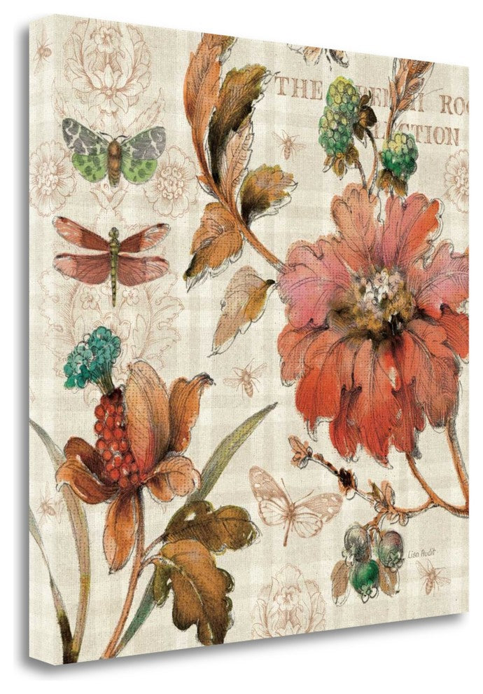"French Country V" By Lisa Audit, Giclee Print on Gallery Wrap Canvas