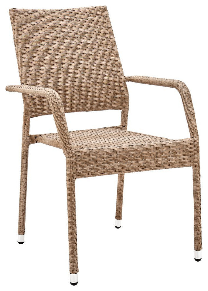 Manhattan Comfort Genoa Patio Dining Armchair, Set of 2