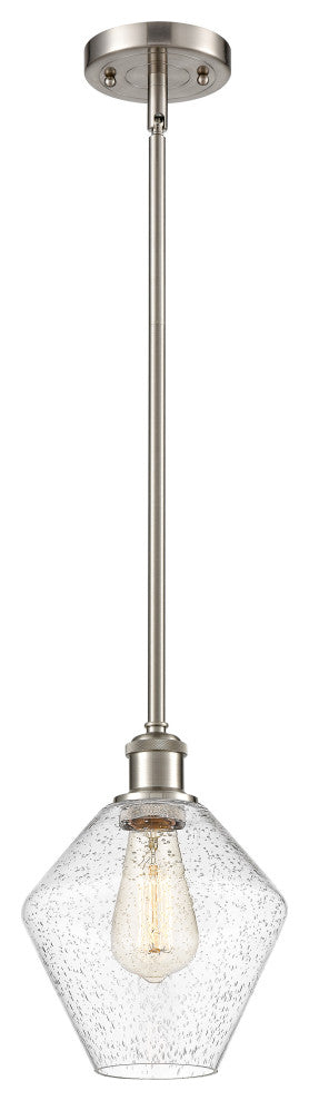 Innovations 516-1S-SN-G654-8-LED 1-Light Mini Pendant, Brushed Satin Nickel
