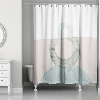 Chic Urban Abstract IV 71"x74" Shower Curtain