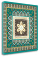 "Cool Feathers Tiles II" By Veronique Charron, Giclee on Gallery Wrap Canvas