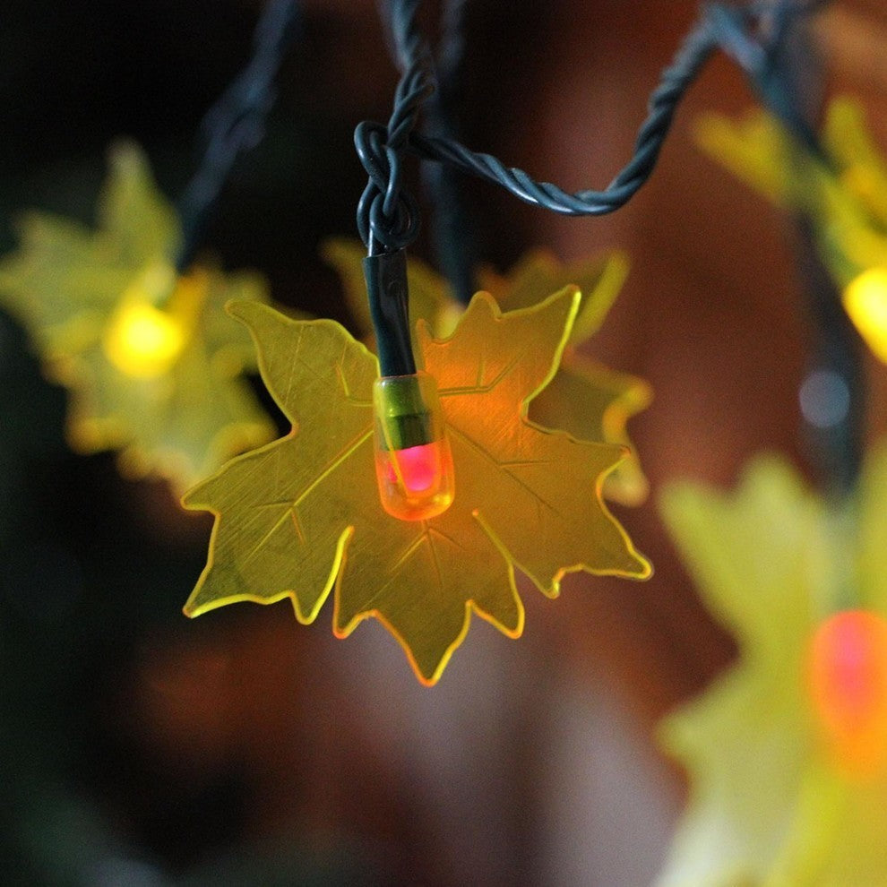 Maple Leaf Autumn Fall LED Thanksgiving Lights