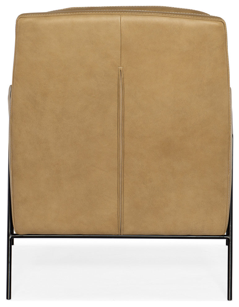 Amette Metal Frame Club Chair