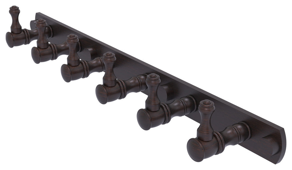 Carolina 6 Position Tie and Belt Rack, Venetian Bronze