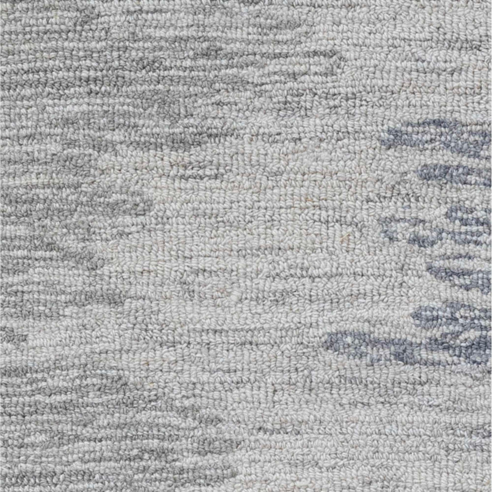 Dusk Glacier Area Rug, Gray, 2'x3'