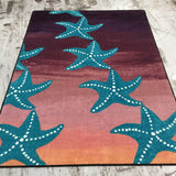 Starry Night, Purple, 8' Round