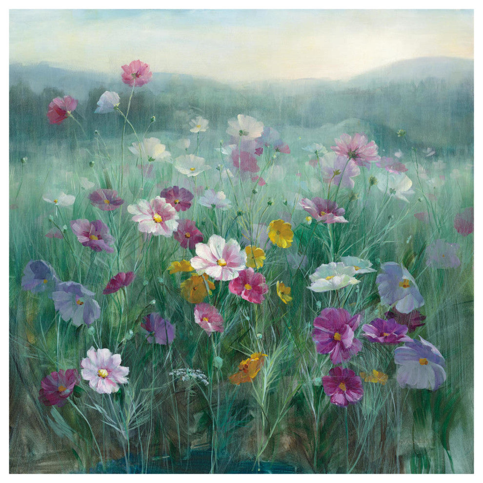 "Cosmos at Dawn" Digital Paper Print by Danhui Nai, 38"x38"