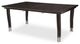 Paris Chic Rectangular Dining Table - Espresso