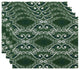 Illuminate Geometric Print Placemat, Set of 4, Green