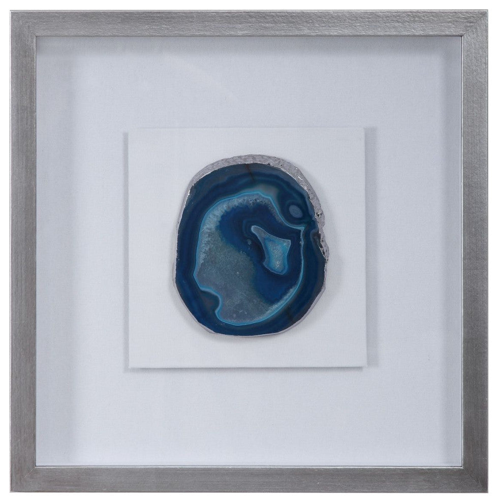 Uttermost Kalia Blue Stone Shadow Box