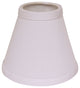 5" White Set of 6 Chandelier No Slub Lampshades