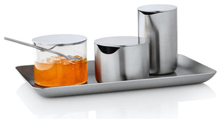 Basic Condiment Glass With Lid