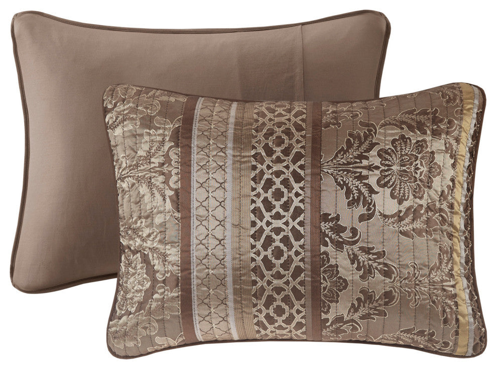 Madison Park Jacquard Coverlet 6-Piece Set, King