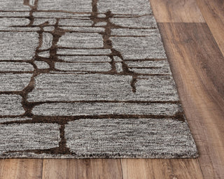 Rizzy Home BKR104 Becker Area Rug8'9"x11'9" Gray