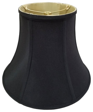 Royal Designs True Bell Lamp Shade, Black, 7"