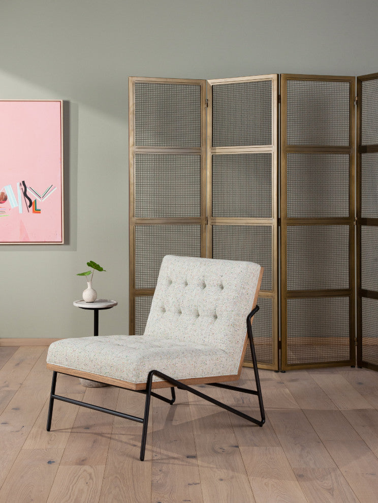 Romy Chair-Mabel Neutral Fleck