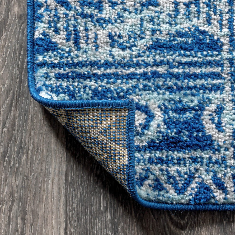 Moroccan HYPE Boho Vintage Tribal Area Rug, 8 X 10