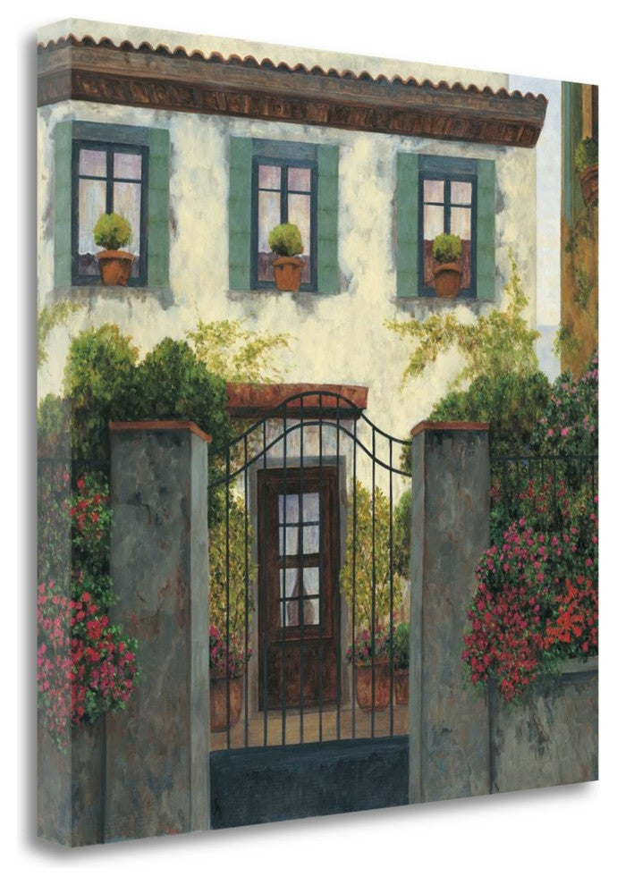 "Three Windows" By Montserrat Masdeu, Giclee Print on Gallery Wrap Canvas