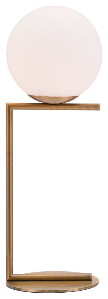 Brass Balance Table or Desk Lamp